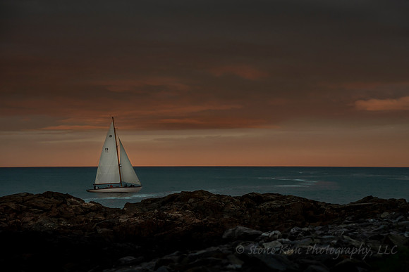 Sunset Sail - Ogunquit, Maine